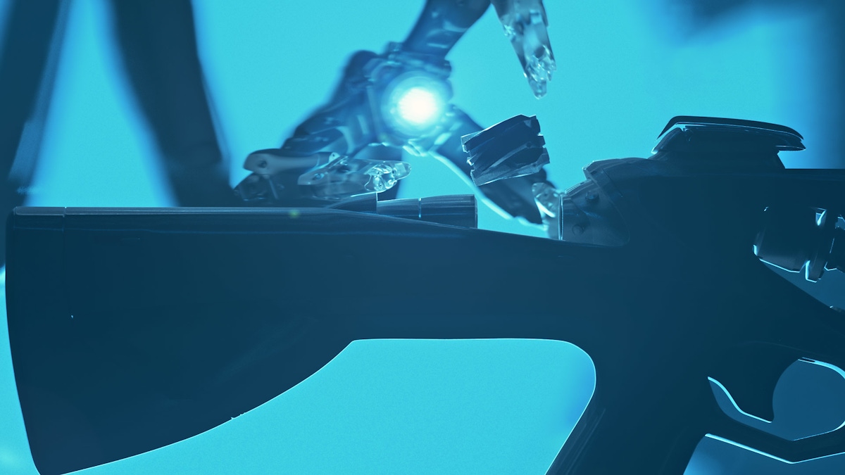 Valorant gun skin key frame