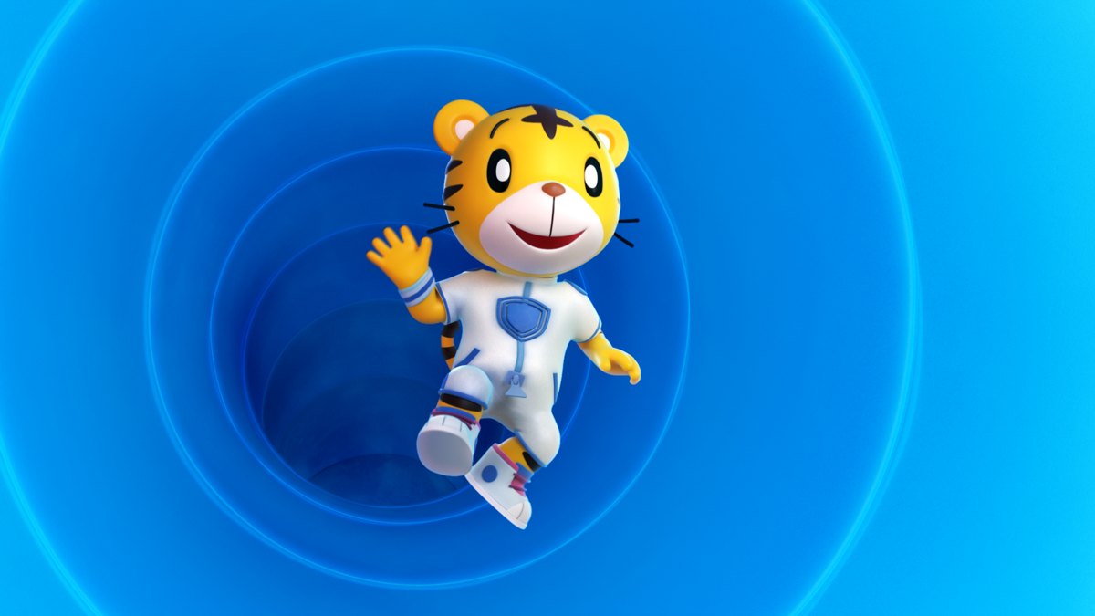 Safeguard Tiger in the tube, 3D