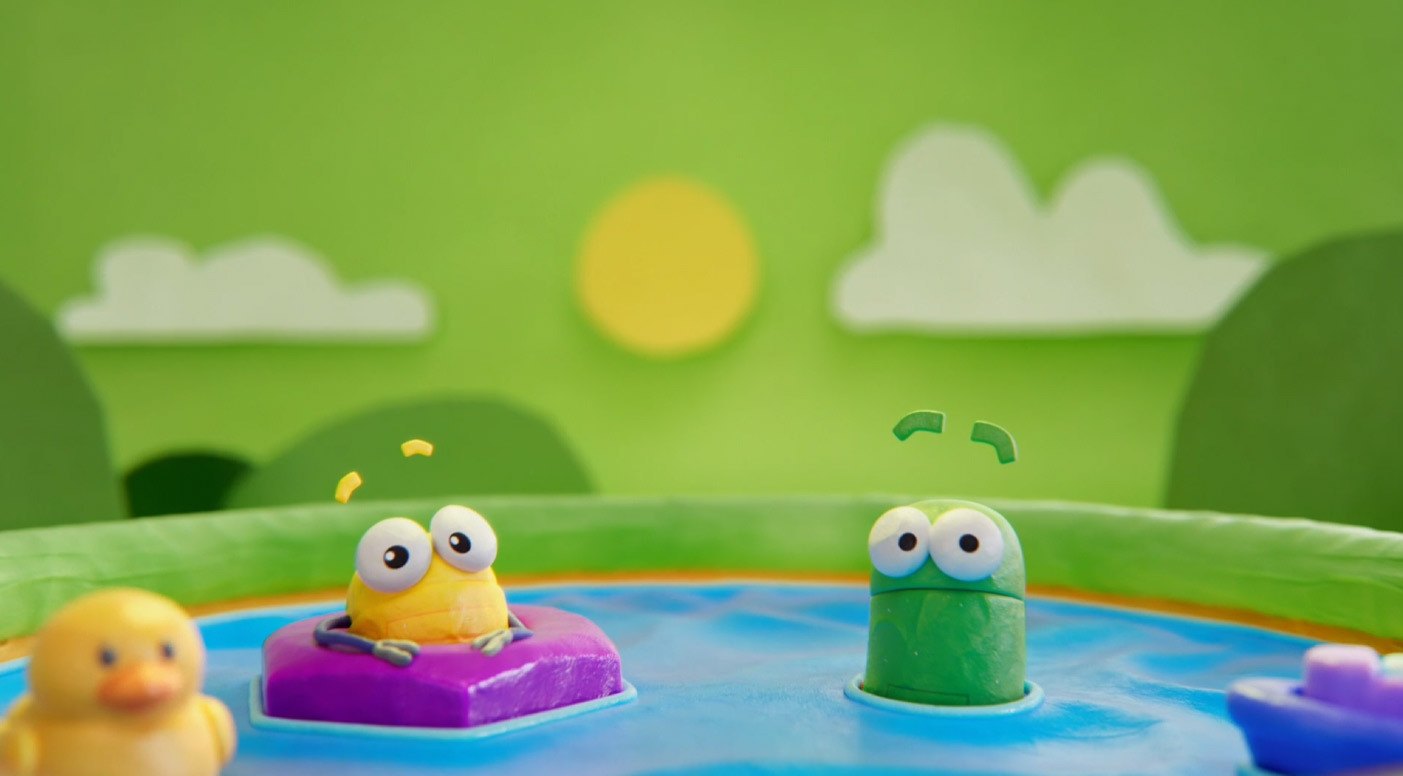 StoryBots 3D paddling pool scene