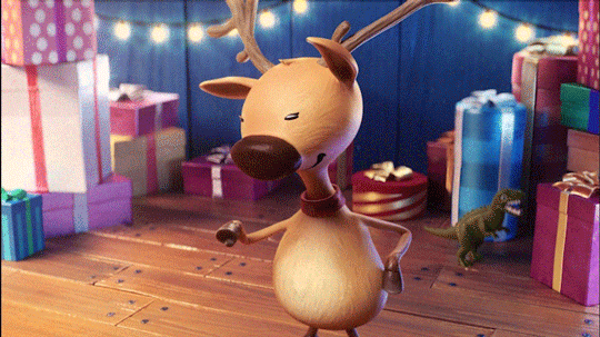 Dobbies reindeer, 3D animation