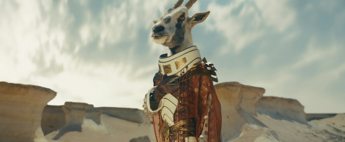Kelileh & Demneh oryx, photoreal CG