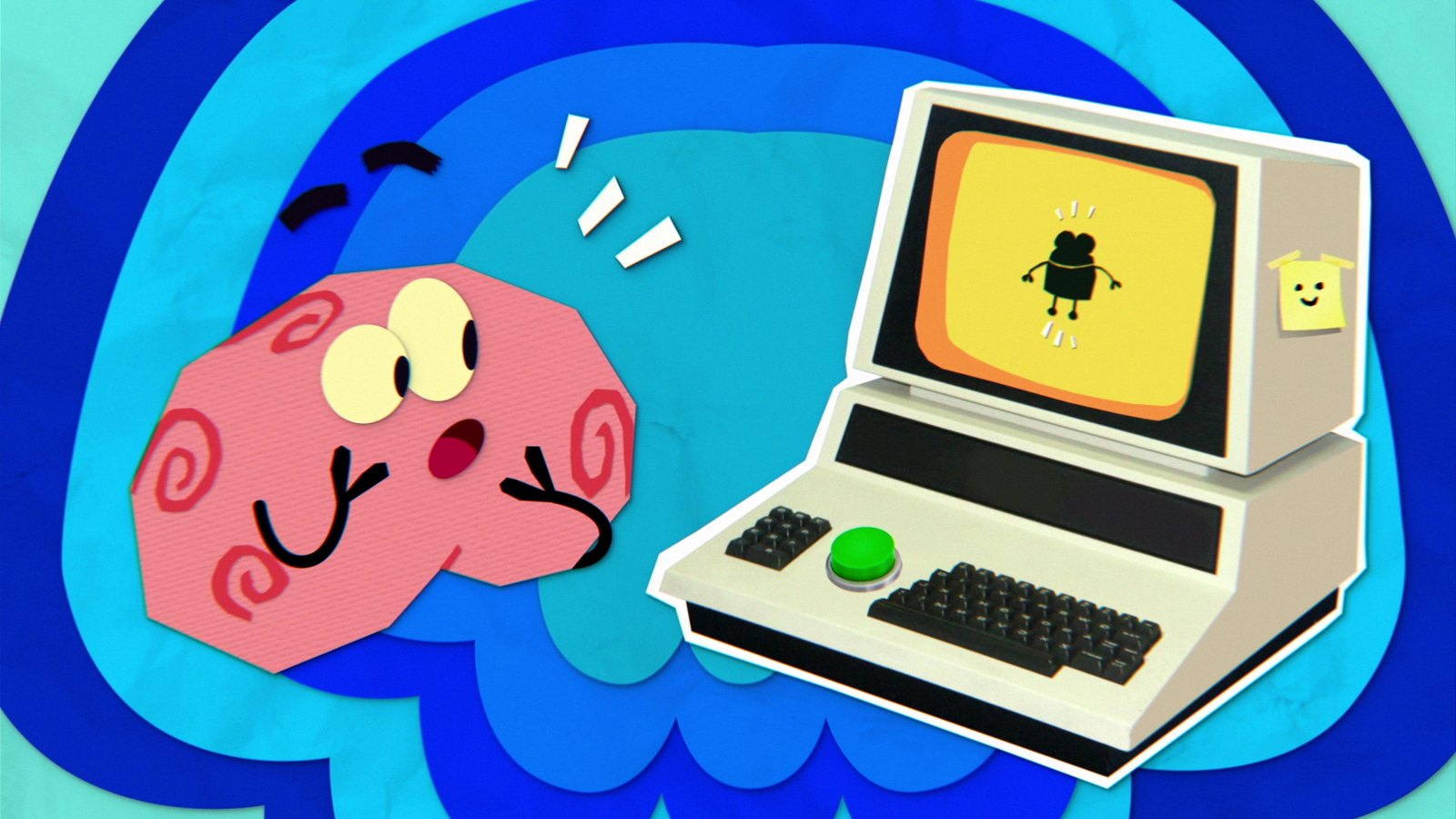 StoryBots 2D brain and computer