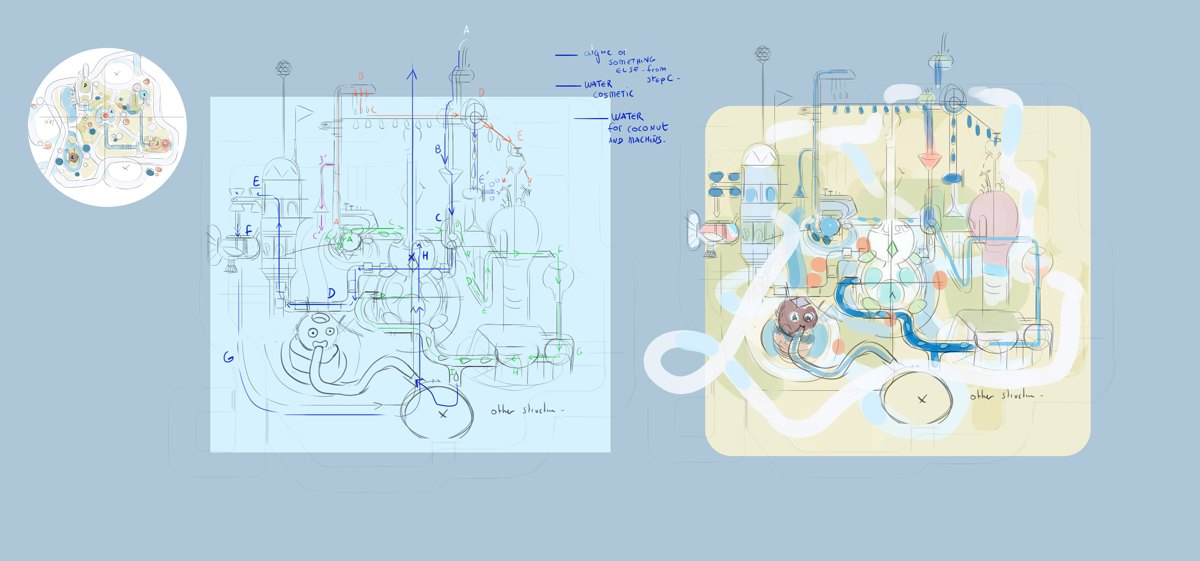 Safeguard World map and machine path