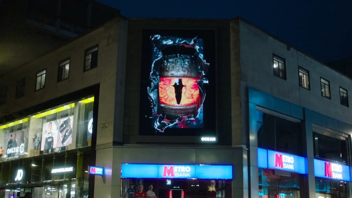 Nemesis Reborn anamorphic DOOH