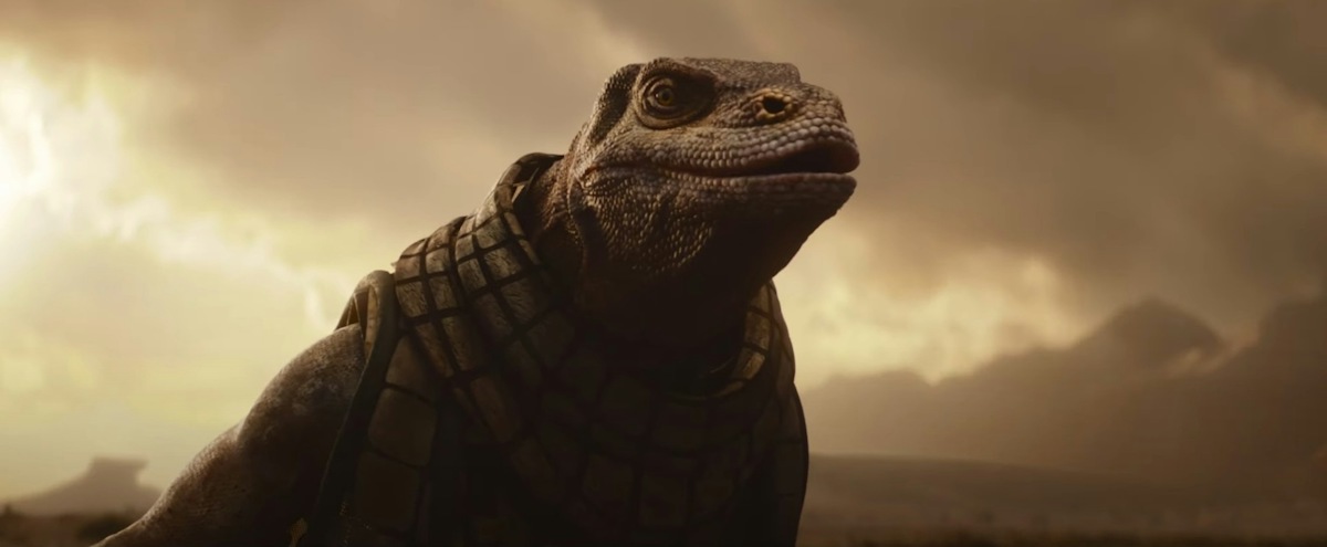 Kelileh & Demneh komodo, photoreal CG