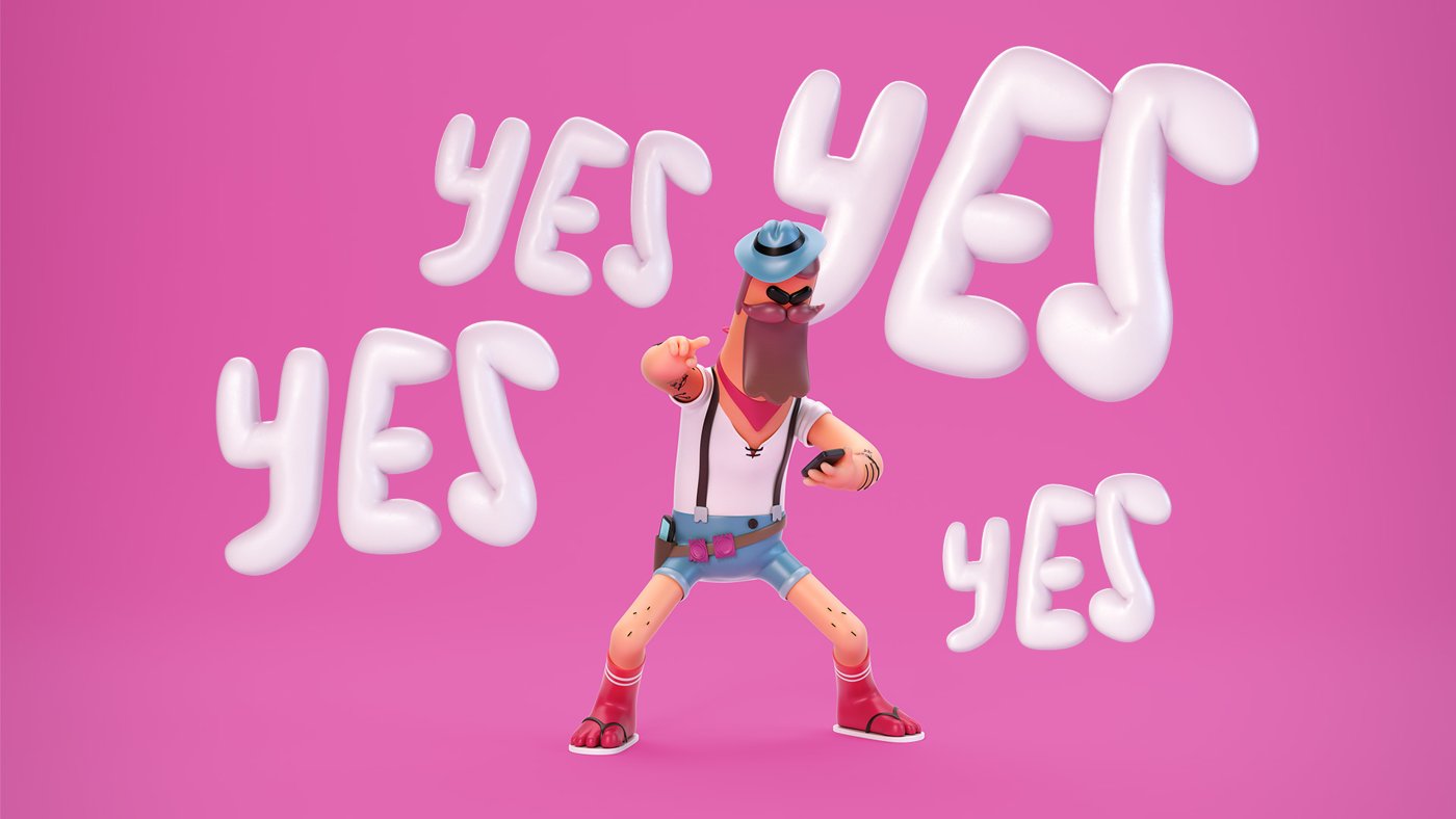 Character animation, Yes Yes